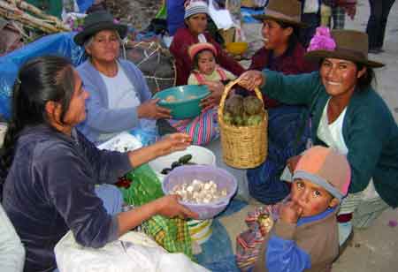 El trueque, centralidad en sus vidas