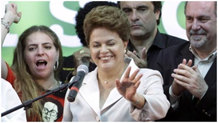 Brasiliens president Dilma Vana Rousseff