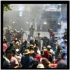 Violenta represión en tercer día de manifestaciones por la educación pública en Honduras