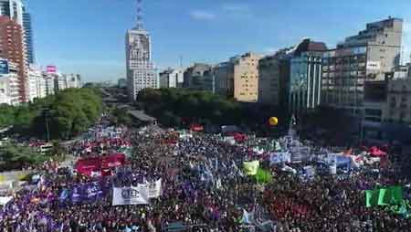 Marcha internacional del Día de la Mujer 8 de marzo 2018