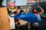 Protester i Nicaragua mot reformen av socialförsäkring