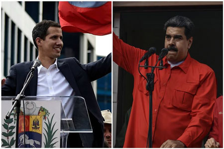 Juan Guaidó-Nicolás Maduro