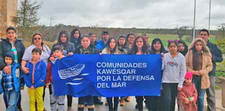 Pueblo kawsqar defiende el mar