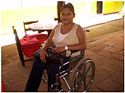 Ulma Prado Esquivel, presidenta de la organización de mujer con discapacidad por un futuro sin barreras
