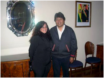 Moder Jord, meningen med livet fr Evo Morales