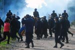 polisens våldsama agerande i Jujuy