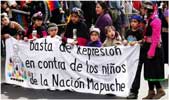 Niños y niñas mapuche