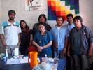 Colegas de Buenos Aires en el hospital Miraflores