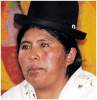 Dirigenta indígena Enriqueta Huanto Ticona