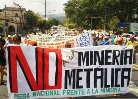 El Salvador Lag mot metallgruvsindustrin