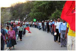 Campesinos indgenas toman la iniciativa