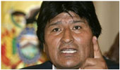 Morales pide a ONU reunión de emergencia
