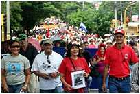 Tegucigalpa, populr folklig mobilisering