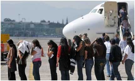 Oaxaqueas deportadas