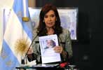 La presidenta argentina Cristina Fernndez