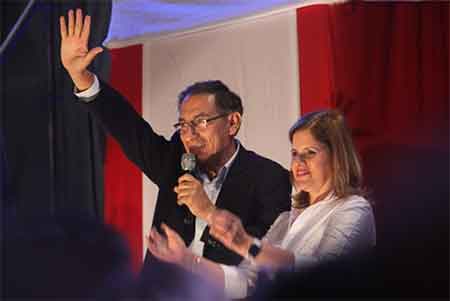 Martn Vizcarra y Mercedes Aroz