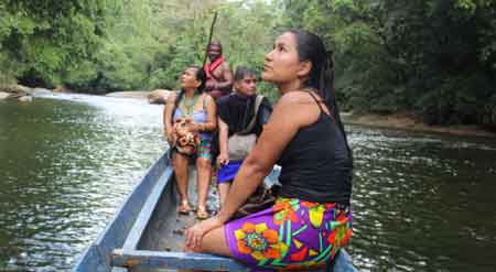 Ursprungsbefolkning av Colombia i riskzonen för fysisk och kulturell utrotning